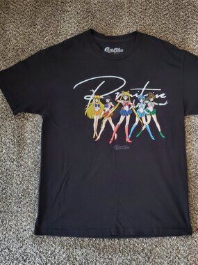 Sailor Moon X Primitive Streetwear Graphic Skate Shirt - Large